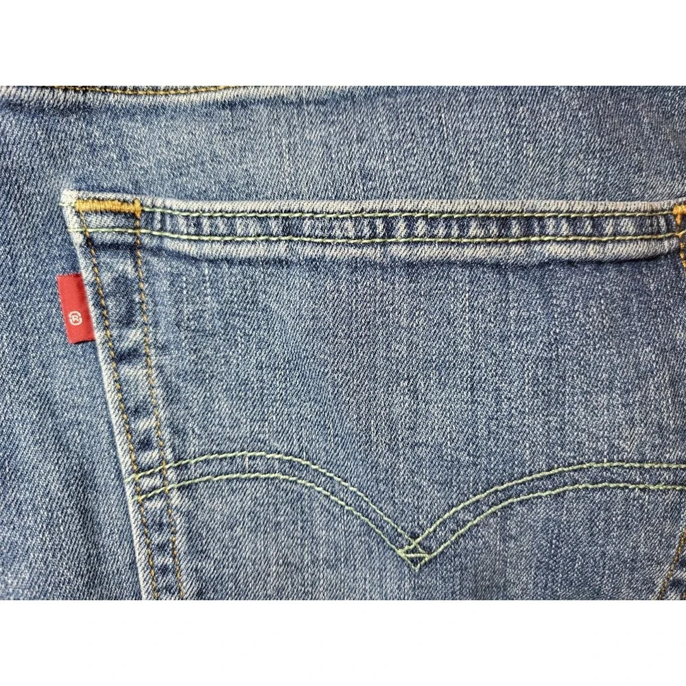 VTG Levi Mens Red Tab Mid Wash 5 Pkt Jean 70's 80's Grunge Size 46X30‎